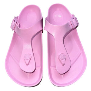 Birkenstock Womens 36 - 6 Fondant Pink Arizona Waterproof Slide Sandals‎ NWOT